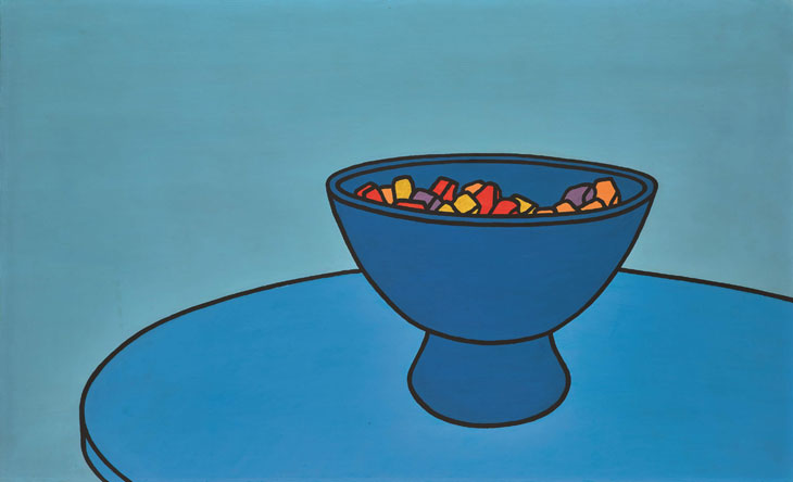 Sweet Bowl (1966), Patrick Caulfield. Sotheby's London, £300,000–500,000. © Sotheby's
