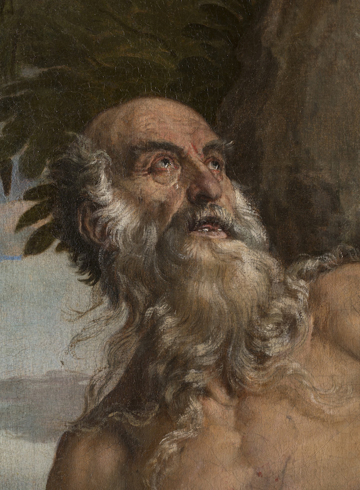 St. Jerome in the Wilderness (detail; 1566–67), Paolo Veronese. Photo: Ufficio Beni Culturali del Patriarcato di Venezia