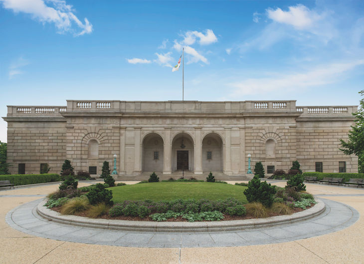 The Freer Gallery of Art, Washington, D.C., which opened to the public in 1923