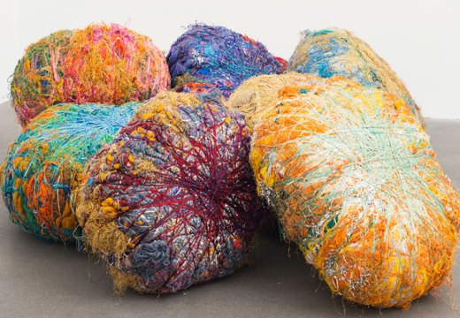 Grand Boules (2009), Sheila Hicks. © Sheila Hicks. Courtesy of Alison Jacques Gallery, London