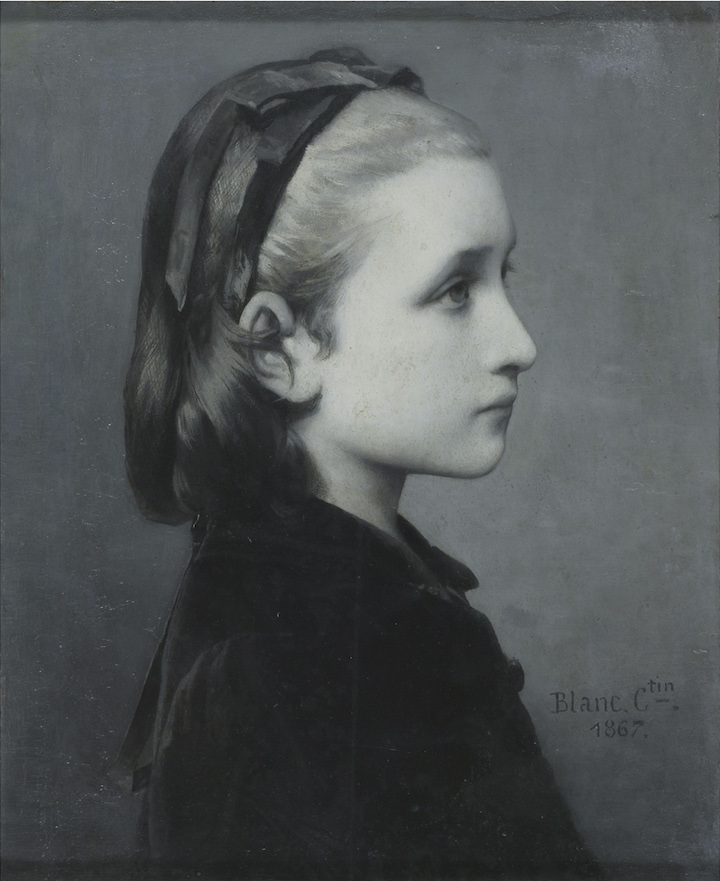 Head of a Girl (1867), Célestin Joseph Blanc. © Victoria and Albert Museum, London