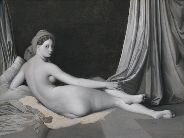 Odalisque in Grisaille (c. 1824–34), Jean-Auguste-Dominique Ingres. © The Metropolitan Museum of Art / Art Resource / Scala, Florence