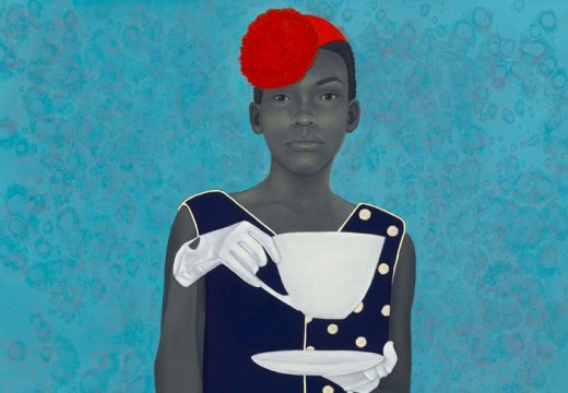 Miss Everything (Unsuppressed Deliverance) (detail; 2013), Amy Sherald. Frances and Burton Reifler. © Amy Sherald