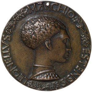 Portrait medal of Leonello d'Este reverse (early 1440s), Antonio Pisano called Pisanello. Benjamin Proust, around £6,500