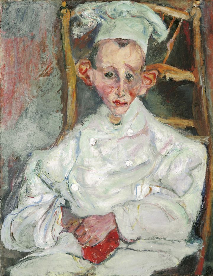 Pastry Cook of Cagnes (1922), Chaïm Soutine. © Courtauld Gallery