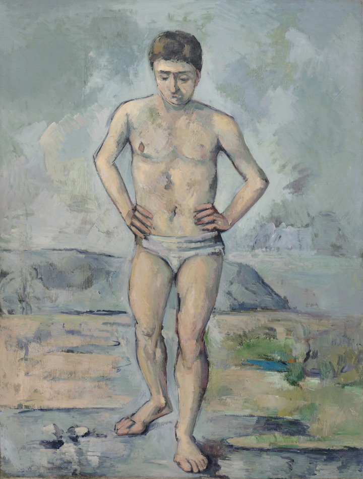 The Bather (c. 1885), Paul Cézanne. Courtesy of the Museum of Modern Art, New York