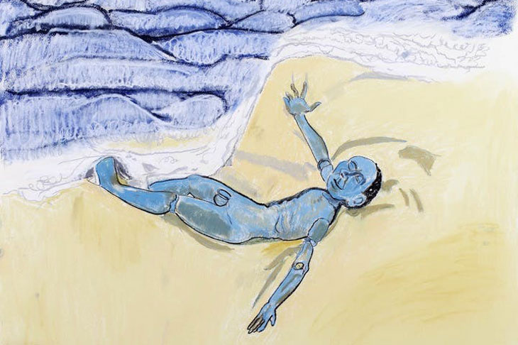 The Sky was Blue the Sea was Blue and the Boy was Blue (detail; 2007), Paula Rego. © Paula Rego, courtesy of Marlborough Fine Art
