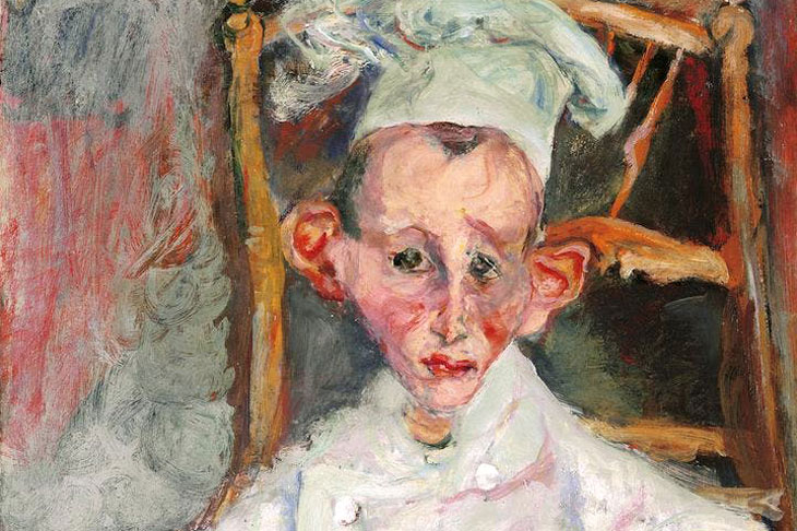Pastry Cook of Cagnes (detail; 1922), Chaïm Soutine. © Courtauld Gallery