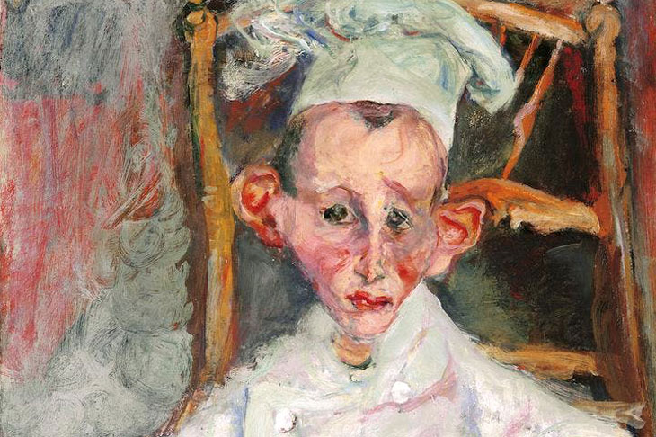 Pastry Cook of Cagnes (detail; 1922), Chaïm Soutine. © Courtauld Gallery