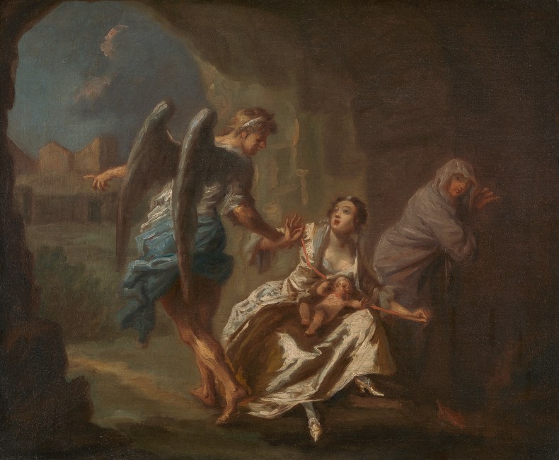 The Angel of Mercy, (c. 1746), Joseph Highmore, Yale Center for British Art