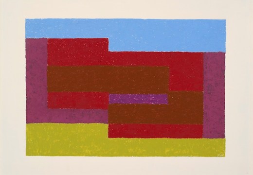 To Mitla (1940), Josef Albers. © 2017 The Josef and Anni Albers Foundation/Artists Rights Society (ARS), New York