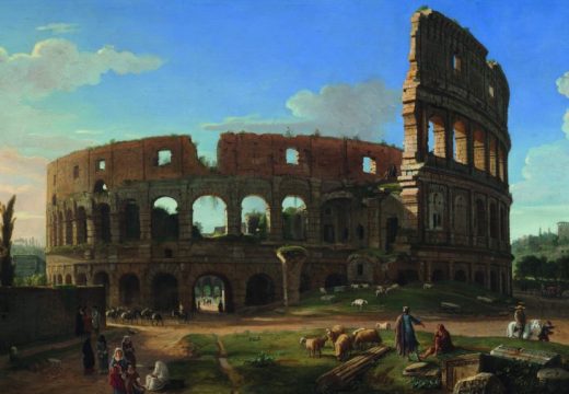 The Colosseum Seen from the Southeast, (c. 1700), Gaspar van Wittel, Harvard Art Museums/Fogg Museum, Photo: Imaging department; Harvard Art Museums/Fogg Museum. Photo: Imaging department; © President and Fellows of Harvard College