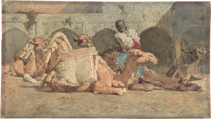 The Camel Driver (1865), Mariano Fortuny. The Metropolitan Museum of Art, New York