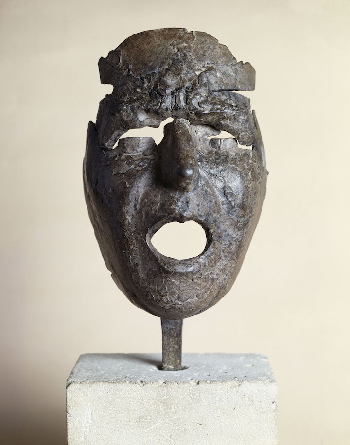 Masque de Montserrat criant (1938–39), Julio González. Centre Pompidou – Musée national d'art moderne