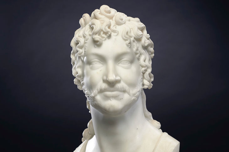 Bust of Joachim Murat (1813), Antonio Canova. Image courtesy Christie's