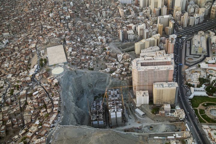 Foundation for the New Tower (2015), Ahmed Mater. Courtesy of the artist. © Ahmed Mater