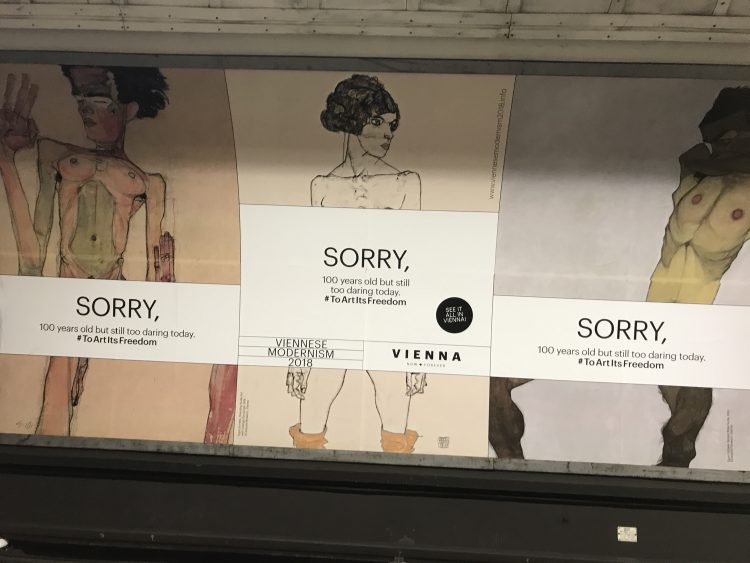 A sorry state: Schiele on the Underground
