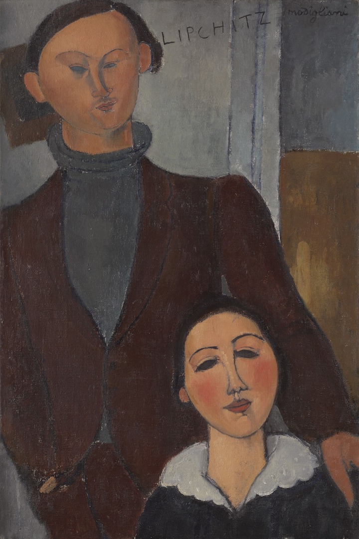 Jacques and Berthe Lipchitz (1916), Modigliani. The Art Institute of Chicago