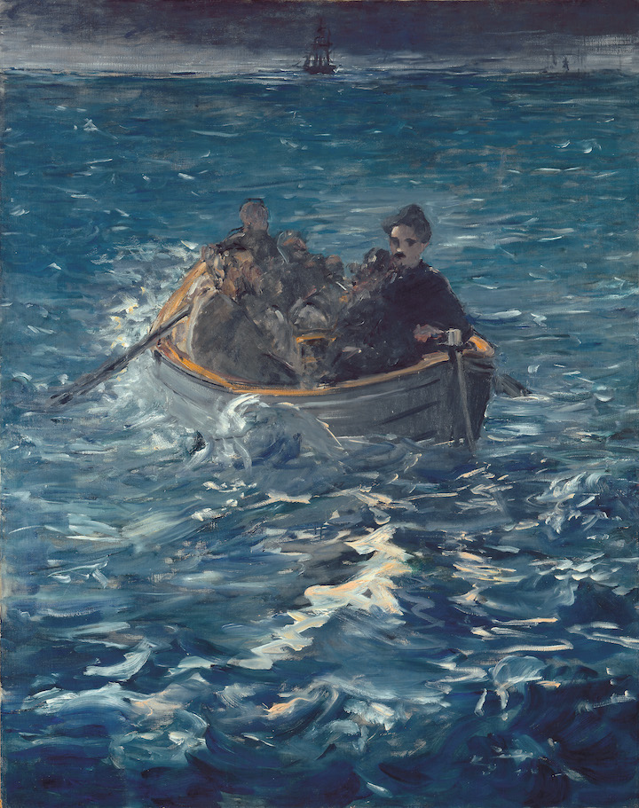 L‘évasion de Rochefort (c. 1880–81), Edouard Manet. Kunsthaus Zürich