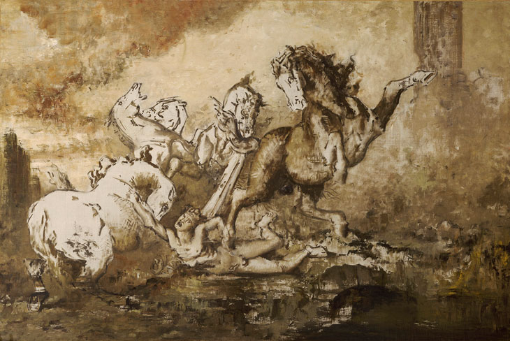 Diomedes devoured by his Horses (date unknown), Gustave Moreau. © RMN-Grand Palais / René-Gabriel Ojéda