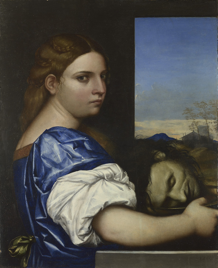 Judith (or Salome?) (1510), Sebastiano del Piombo. National Gallery, London