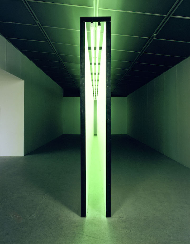 Green Light Corridor (1970), Bruce Nauman. Courtesy Solomon R. Guggenheim Museum