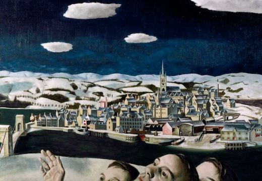 Unidentified Aircraft (over Montrose) (1942), Edward Baird. Courtesy Glasgow Museums © Graham Stephen