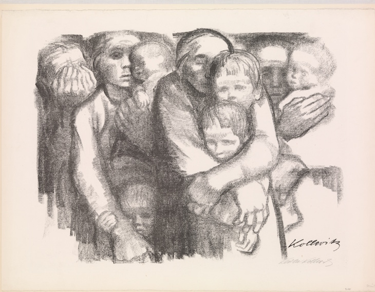 Mothers (1919), Käthe Kollwitz.