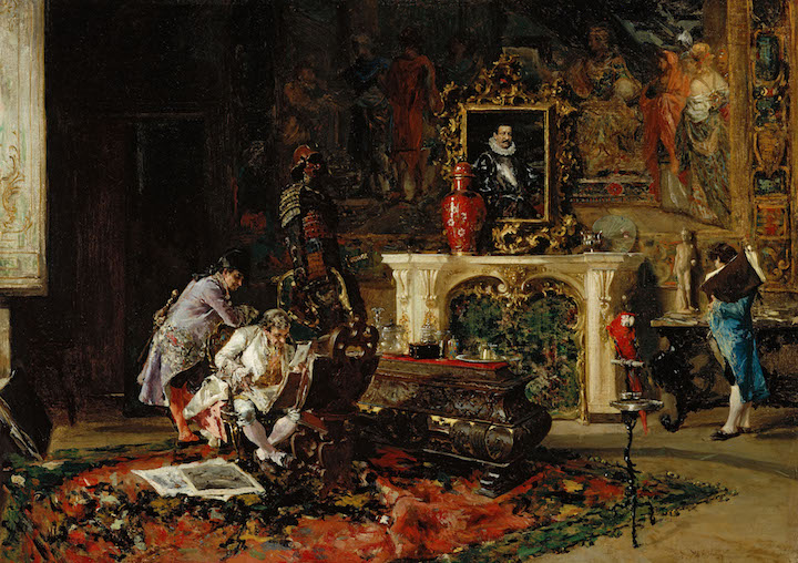 Engraving Collector (1863), Mariano Fortuny. Museum of Fine Arts, Boston