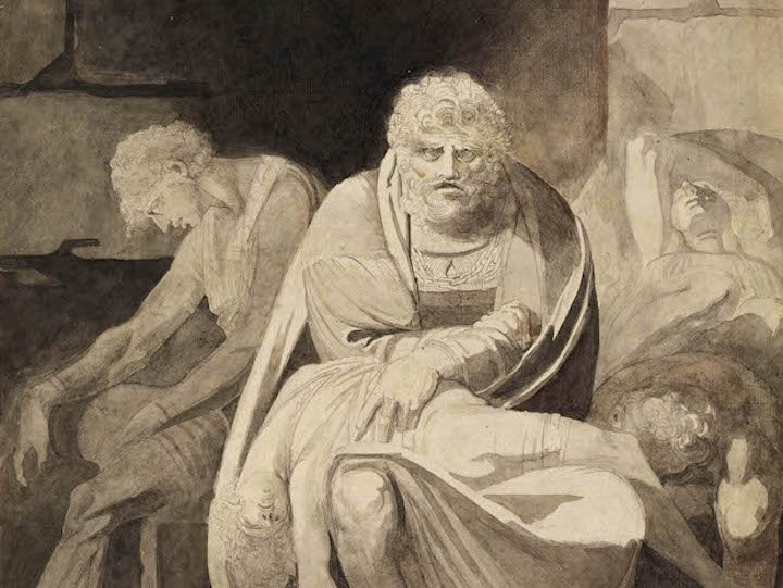 Ugolino and His Sons Starving to Death in the Tower (detail; 1806), Henry Fuseli. Courtesy of The Art Institute of Chicago