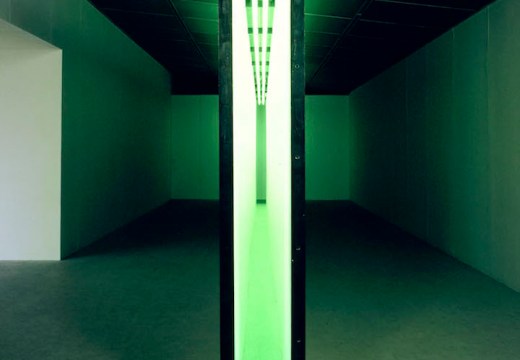 Green Light Corridor (1970), Bruce Nauman. Courtesy Solomon R. Guggenheim Museum