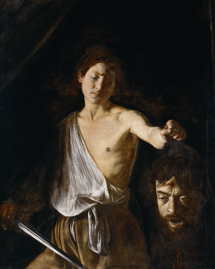 David with the Head of Goliath (c. 1609–10), Caravaggio. Ministero dei Beni e delle Attività Culturali e del Turismo–Galleria Borghese