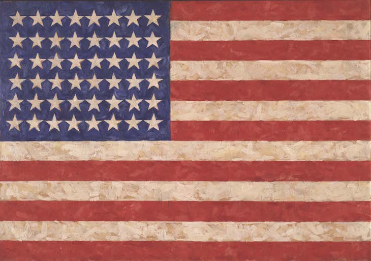 Flag (1958), Jasper Johns. Private collection.