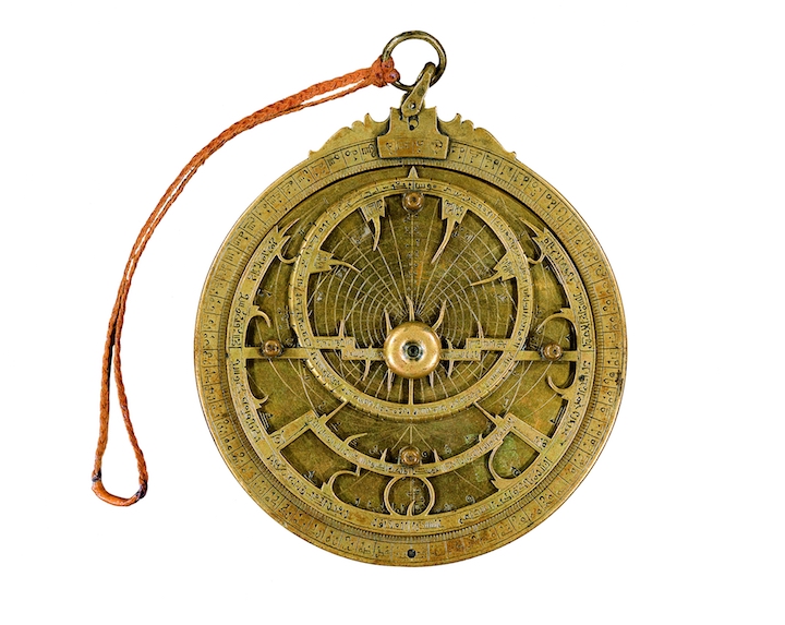 Astrolabe, 1029, Muḥammad Ibn-aṣ-Ṣaffār. Staatsbibliothek zu Berlin