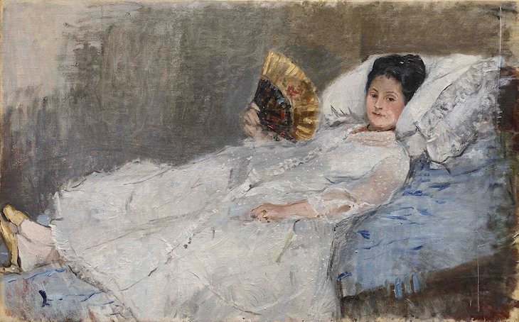 Portrait of Madame Marie Hubbard (1874), Berthe Morisot (1841–95) © Ordrupgaard Collection, Copenhagen.