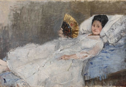 Portrait of Madame Marie Hubbard (1874), Berthe Morisot (1841–95) © Ordrupgaard Collection, Copenhagen.
