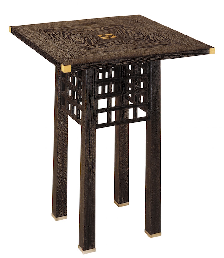 Oak table, 1904, designed by Josef Hoffmann. © Minneapolis Institute of Art