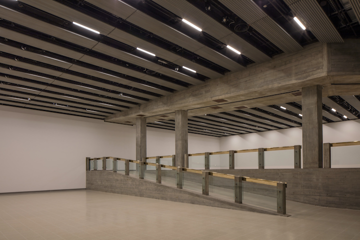 Interior of the Hayward Gallery, 2017. Photo: Morley Von Sternberg