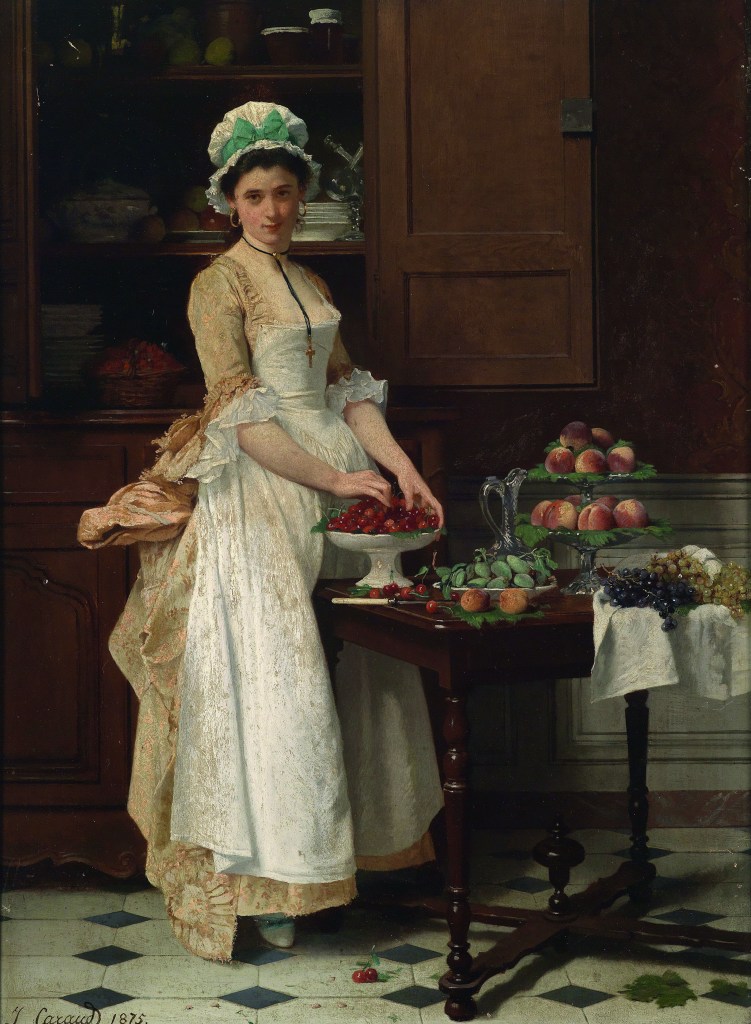 Cherry Girl, (1875), Joseph Caraud, private collection