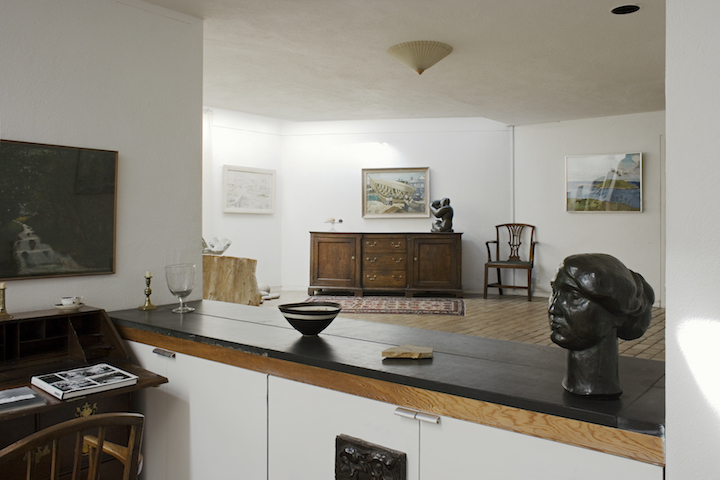 Downstairs house extension, designed by Sir Leslie Martin, 1970. Courtesy of Kettle's Yard, University of Cambridge. Photo: Paul Allitt