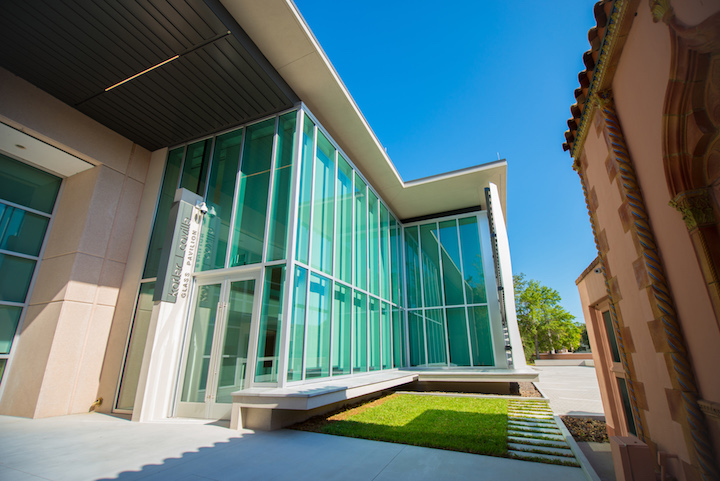 The new Kotler-Coville Glass Pavilion, 2017. Courtesy of The Ringling Museum of Art