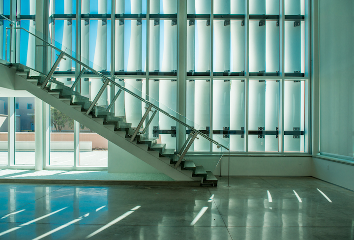 The new Kotler-Coville Glass Pavilion, 2017. Courtesy of The Ringling Museum of Art