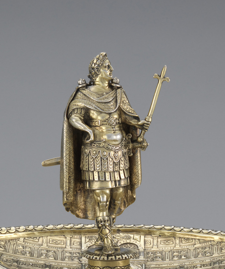 The Vespasian figure from the Aldobrandini Tazze, ca. 1587–99, Netherlandish? Courtesy The Metropolitan Museum of Art