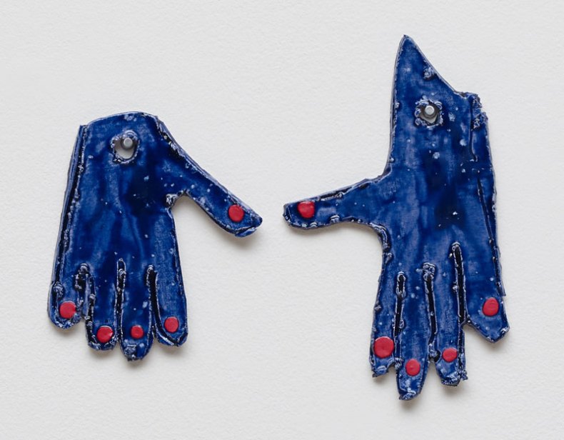 My Hands (2017), Polly Apfelbaum.