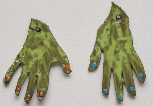 My Hands (2017), Polly Apfelbaum.