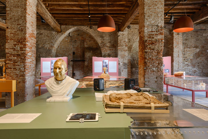 Installation view of 'A World of Fragile Parts', Venice Architecture Biennale 2016