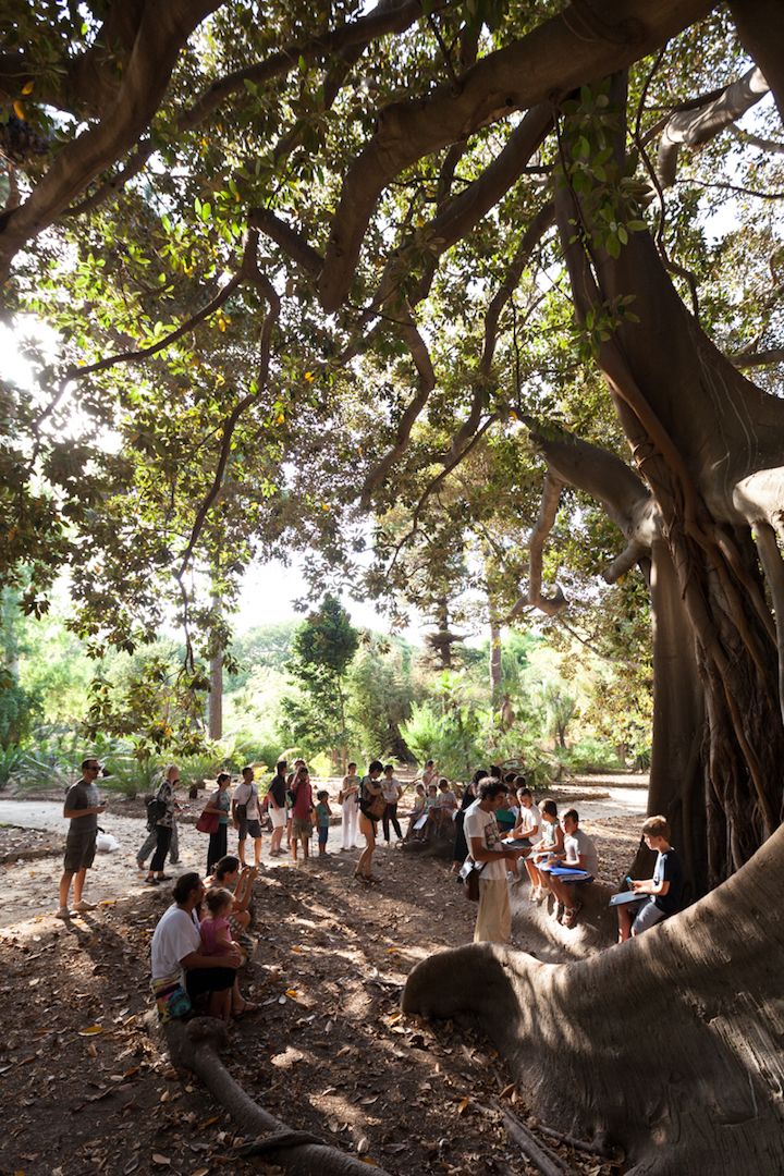 Palermo Fatimide Garden Education Workshop. Courtesy of Manifesta 12; Photo: CAVE Studio