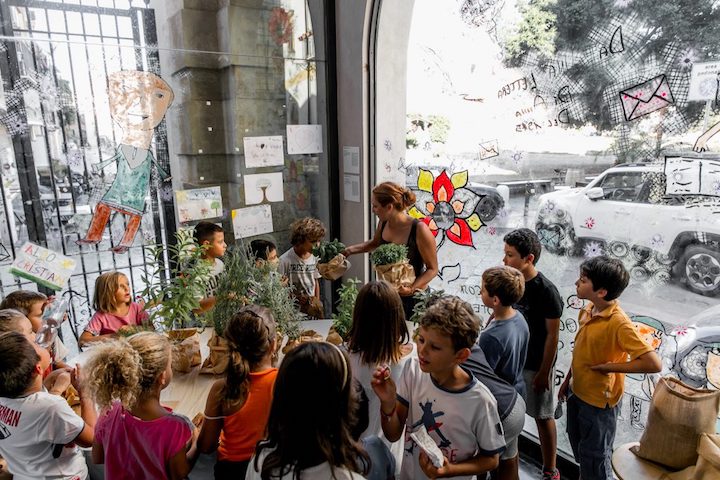 Palermo Fatimide Garden Education Workshop. Courtesy of Manifesta 12; Photo: Paolo Castronovo