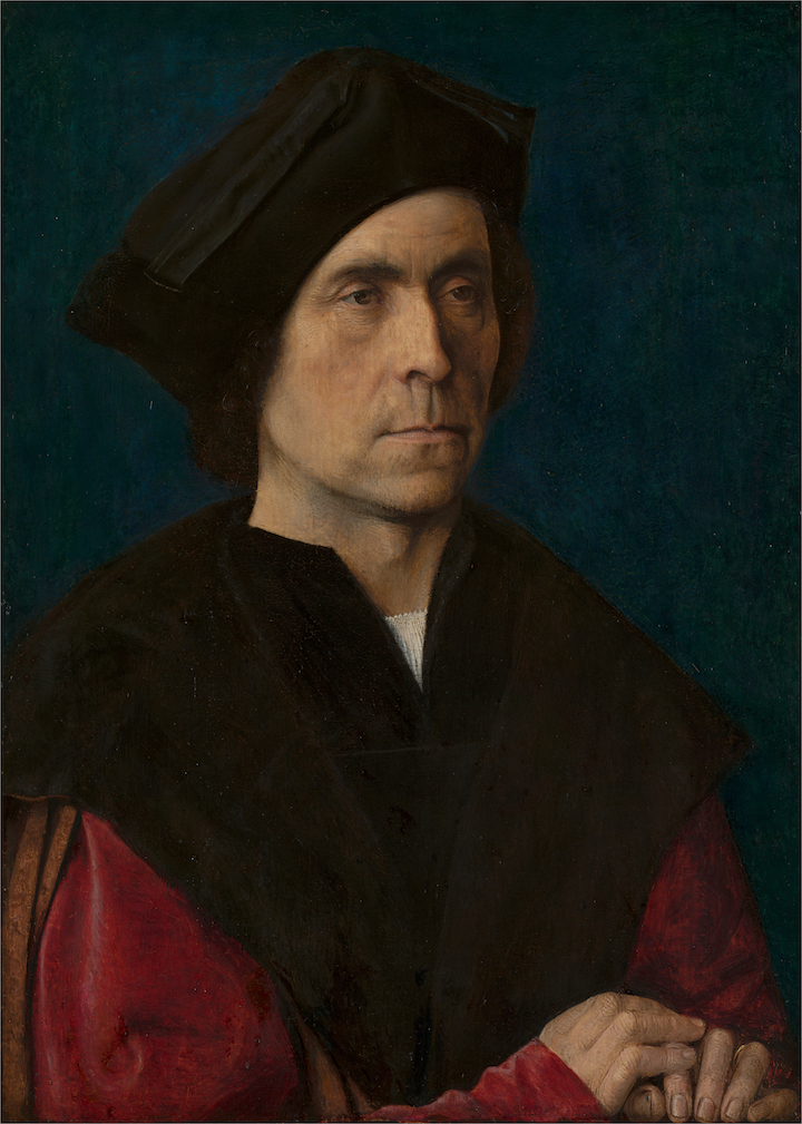 Portrait of a Man (c. 1510), Michel Sittow. Mauritshuis, The Hague. Photo by Margareta Svensson