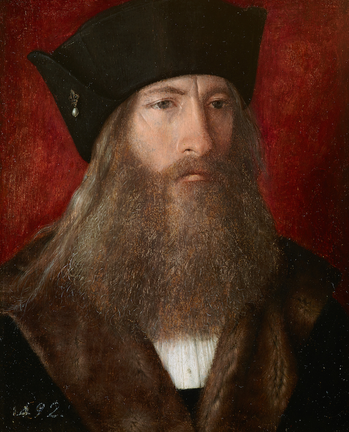 The Portrait of a Man with the Pearl (1515–17), Michel Sittow. © Patrimonio Nacional / photographer Joaquín Cortes